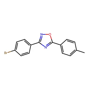 3-(4-Bromophenyl)-5-p-tolyl-1,2,4-oxadiazole structure