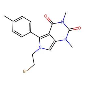 C17H18BrN3O2 structure