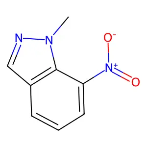 1H-Indazole, 1-methyl-7-nitro- structure