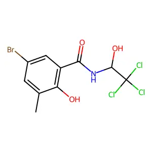 C10H9BrCl3NO3 structure