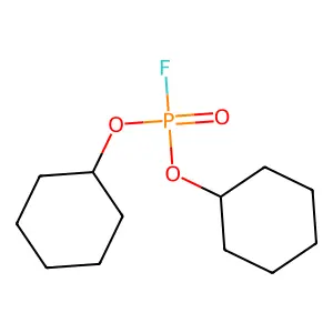 氟磷酸二环己酯 structure