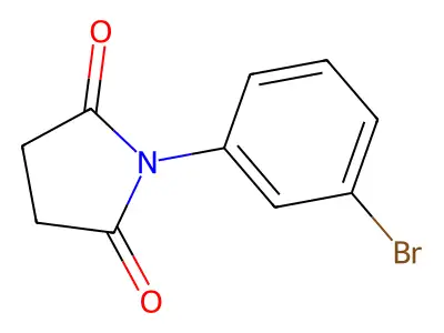 N-(3-Bromophenyl)succinimide structure