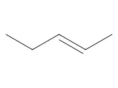trans-2-Pentene structure
