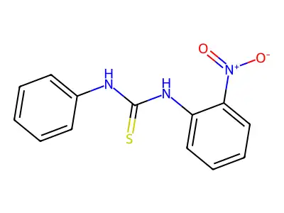 1-(2-Nitrophenyl)-3-phenyl-2-thiourea structure