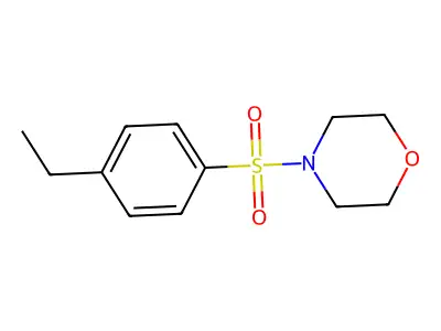 4-(4-Ethylphenyl)sulfonylmorpholine structure