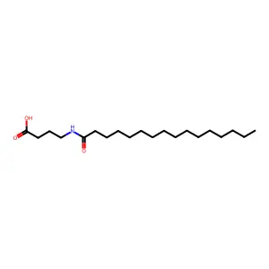 4-((1-Oxohexadecyl)amino)butanoic acid structure