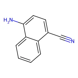 4-氨基-1-萘甲腈 structure