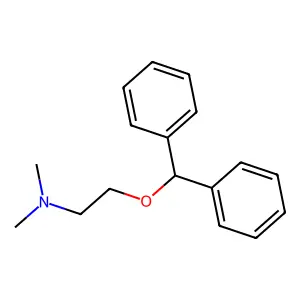 苯海拉明 structure