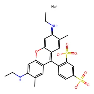 磺基罗丹明G structure