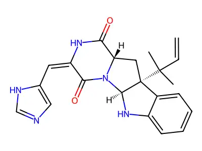 异烟棒曲霉素C structure