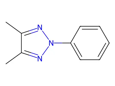 4,5-Dimethyl-2-phenyltriazole structure