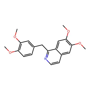 罂粟碱 structure