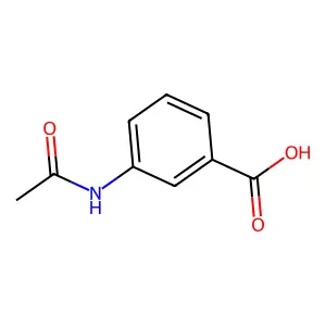 3-乙酰氨基苯甲酸 structure