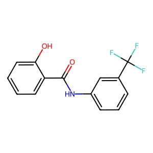 2-Hydroxy-N-(3-(trifluoromethyl)phenyl)benzamide structure