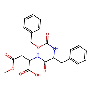 4-methoxy-4-oxo-2-[[3-phenyl-2-(phenylmethoxycarbonylamino)propanoyl]amino]butanoic acid structure