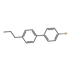 4-Bromo-4'-n-propylbiphenyl structure