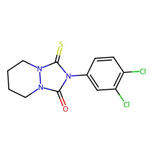 3-Amino-3-oxopropyl morpholine-4-carbodithioate structure