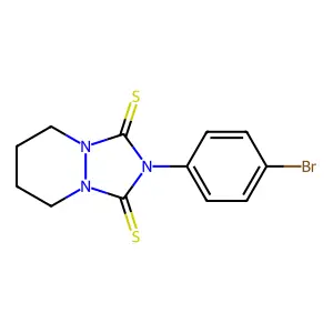 Triazolidinedithione structure