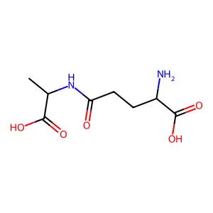 Gamma-Glutamylalanine structure