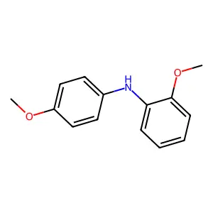 2-Methoxy-N-(4-methoxyphenyl)aniline structure