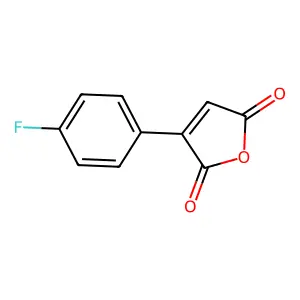 3-(4-Fluorophenyl)furan-2,5-dione structure
