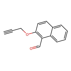 2-(2-Propynyloxy)-1-naphthaldehyde structure