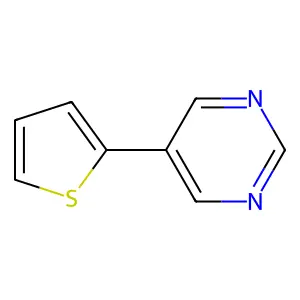 5-Thien-2-ylpyrimidine structure