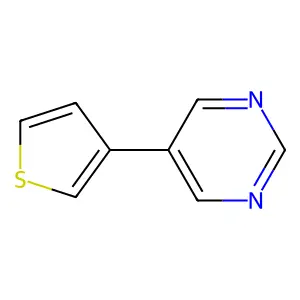 5-(3-Thienyl)pyrimidine structure