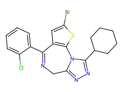 环氯唑仑 structure