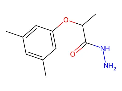 2-(3,5-Dimethylphenoxy)propanohydrazide structure