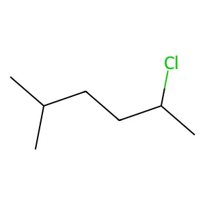 2-Chloro-5-methylhexane structure
