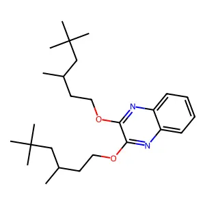 2,3-Bis[(3,5,5-trimethylhexyl)oxy]quinoxaline structure