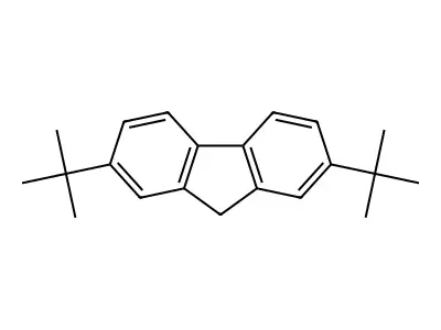2,7-Di-tert-butylfluorene structure
