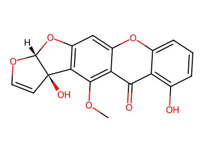 Austocystin I structure