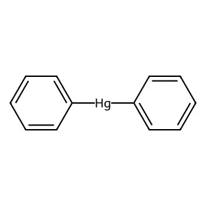 二苯基汞 structure