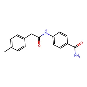 4-{[(4-Methylphenyl)acetyl]amino}benzamide structure
