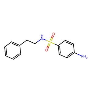 4-amino-N-(2-phenylethyl)benzenesulfonamide structure
