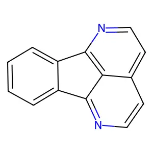 Indeno(1,2,3-ij)(2,7)naphthyridine structure