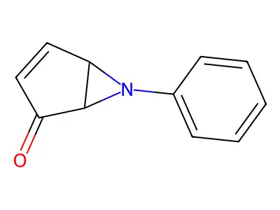 6-Azabicyclo[3.1.0]hex-3-en-2-one, 6-phenyl- structure