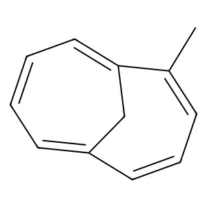 2-Methylbicyclo(4.4.1)undeca-1,3,5,7,9-pentaene structure