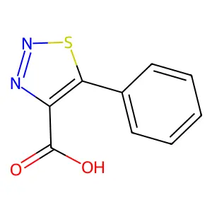 5-Phenyl-1,2,3,4-thiatriazole structure