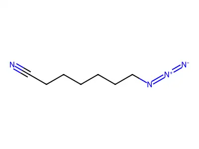 7-Azidoheptanenitrile structure