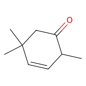 2,5,5-Trimethyl-cyclohex-3-enone structure