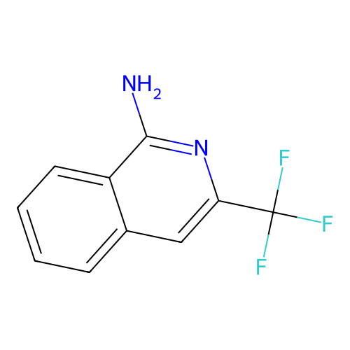 3-(三氟甲基)-1-异喹啉胺 structure