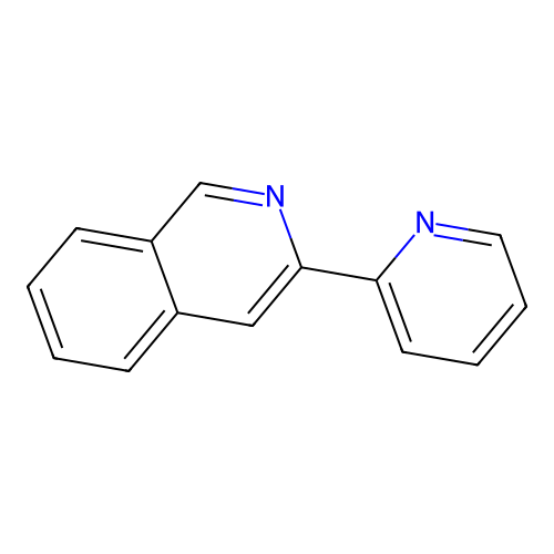 Isoquinoline, 3-(2-pyridinyl)- structure