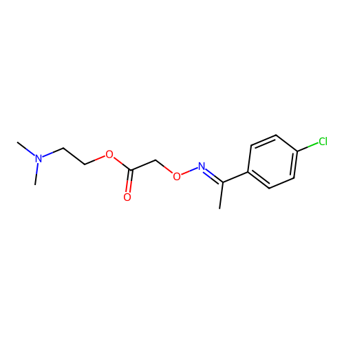 Cloximate structure