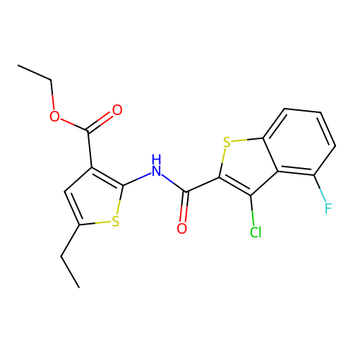 3-Thiophenecarboxylicacid,2-[[ carbonyl]amino]-5-ethyl-,ethylester structure