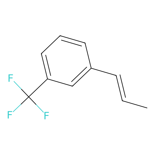 1-(1-Propenyl)-3-(trifluoromethyl)benzene structure