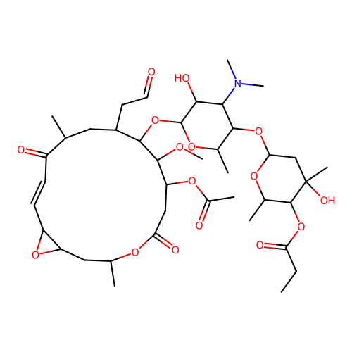 Deltamycin A2 structure