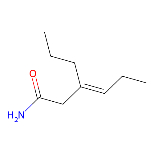 3-Hexenamide, 3-propyl- structure